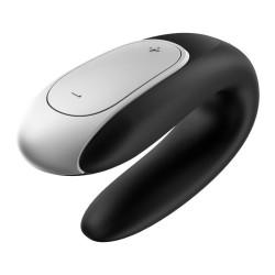 Satisfyer Double stimulateur connecté Double Fun Satisfyer Noir